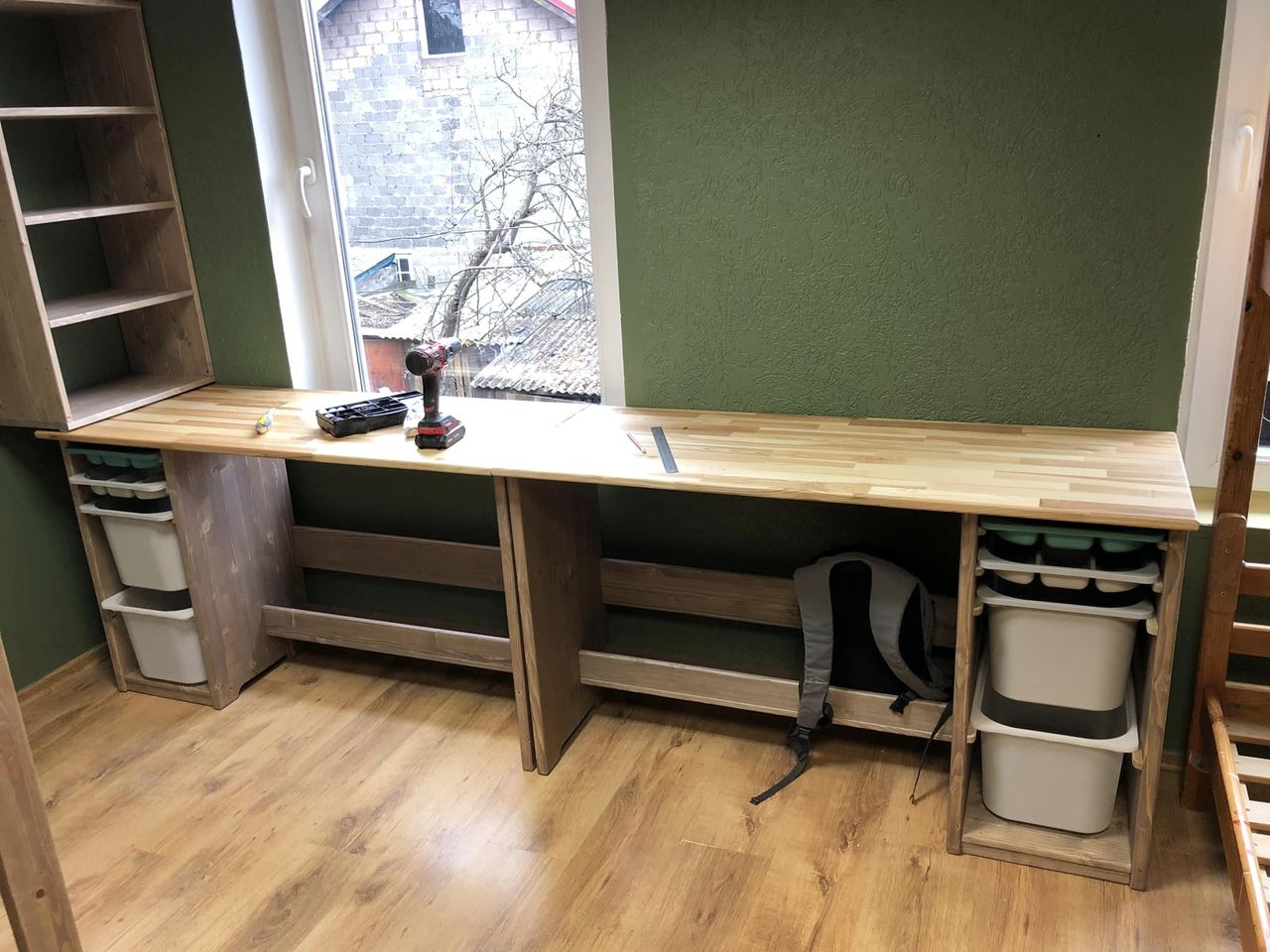 Bulk Bed Teenager Children Shared Room with Study Desk