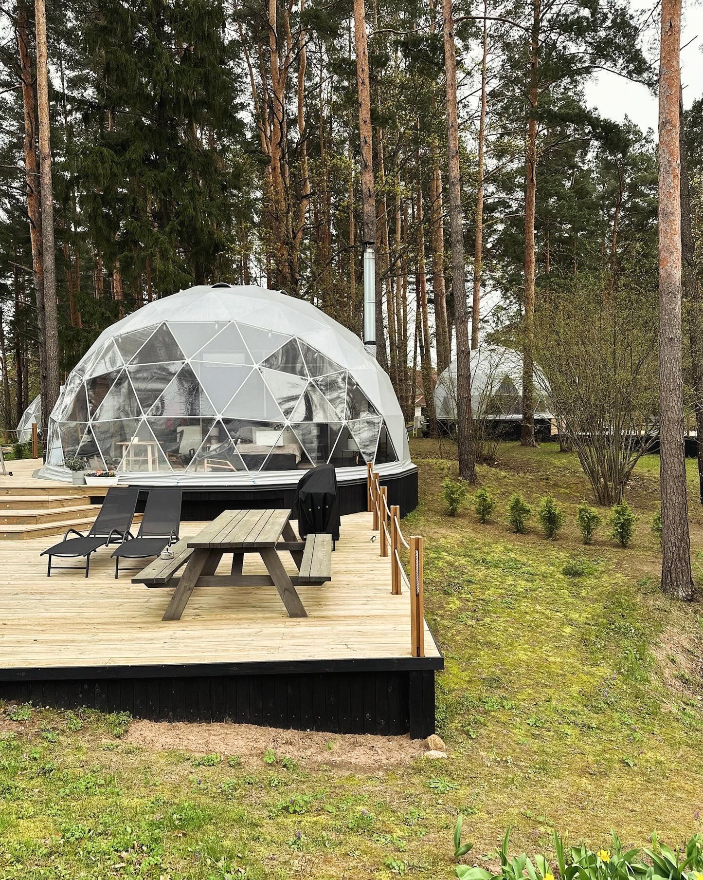 Custom Hotel Kitchen at Priedes Glamping