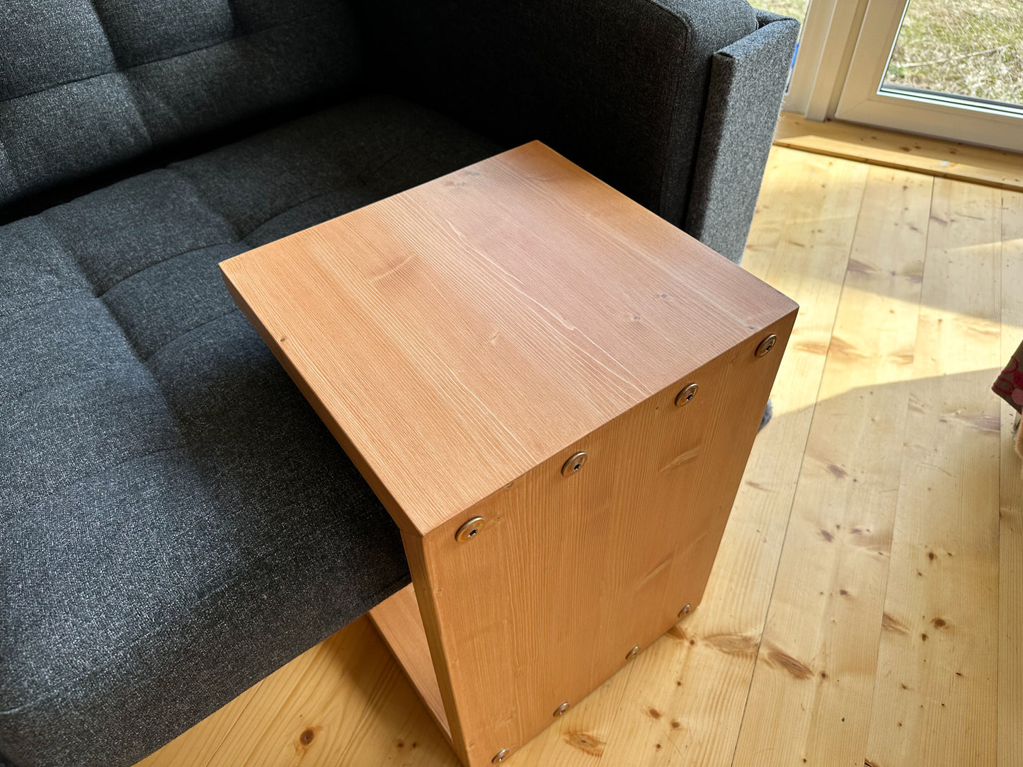 Custom coffee table solid wood