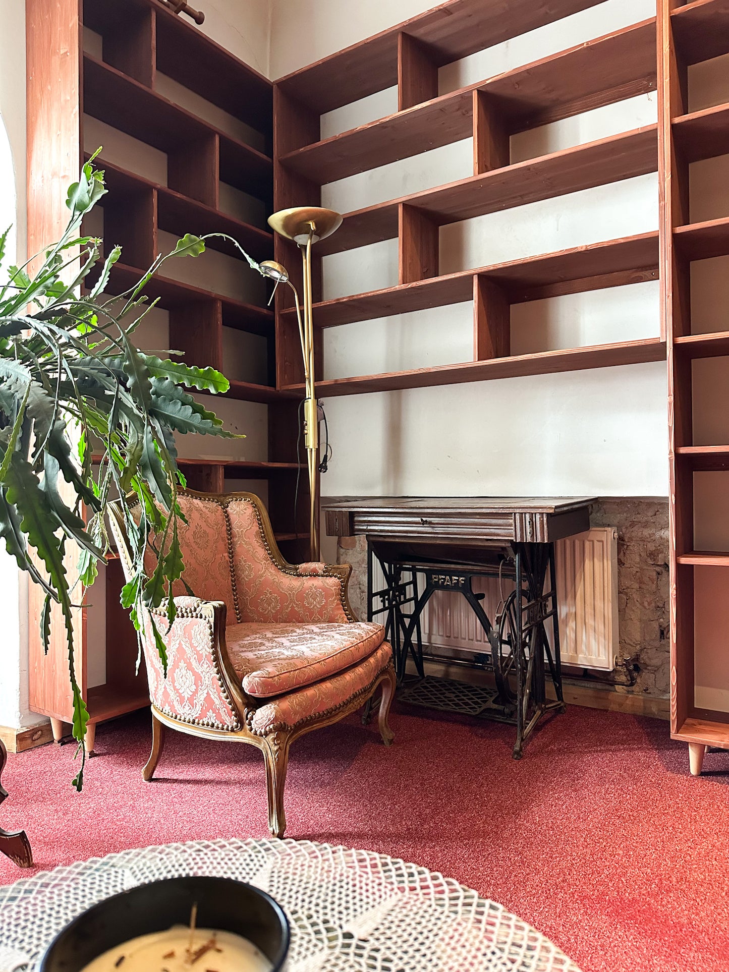 Heimbibliothek Bücherregale Maßgefertigt und handgefertigt aus Massivholz, große Bücherregale