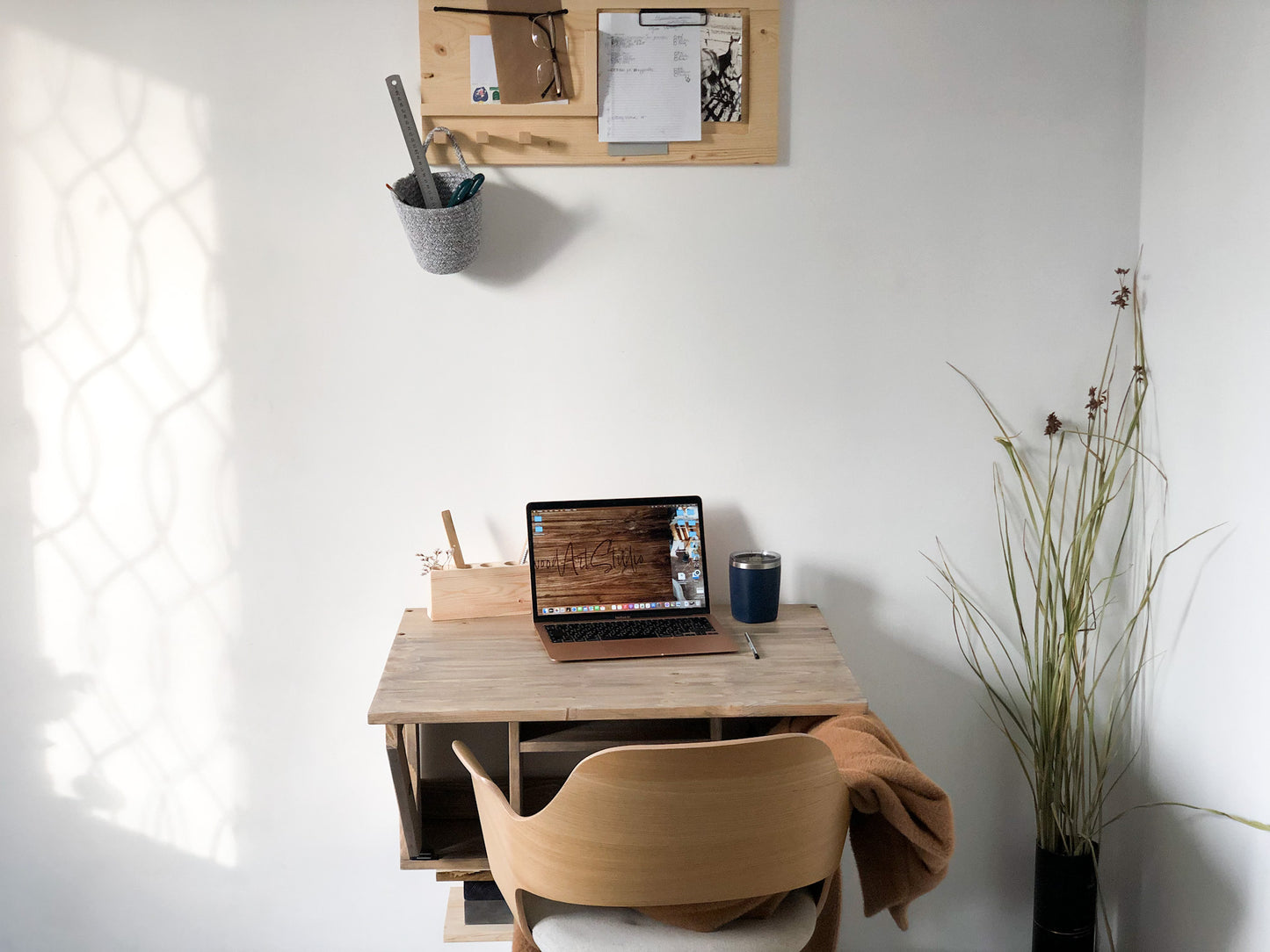 Foldable Desk Home Office Space Saving