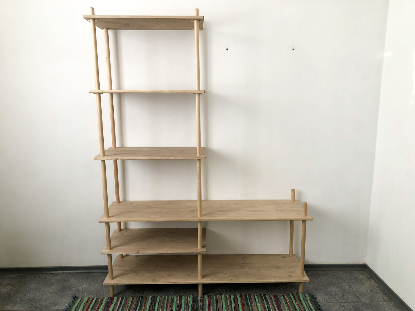 Shelving Entryway Storage Bookcase Office Shelf