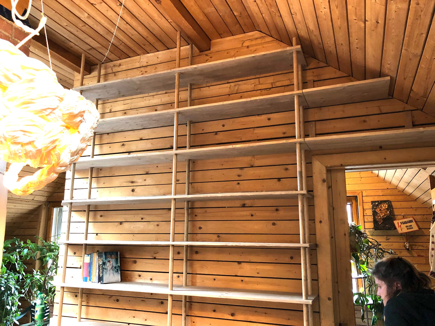 Large Bookcase Library Storage Shelfing