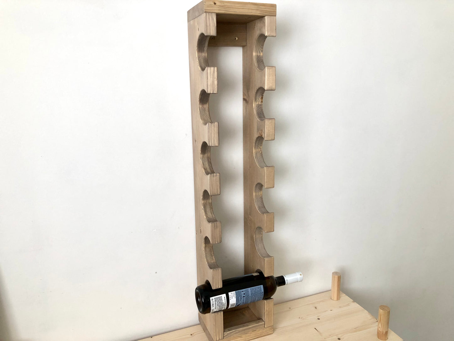 Wine Bottle Holder Storage Rack Gift