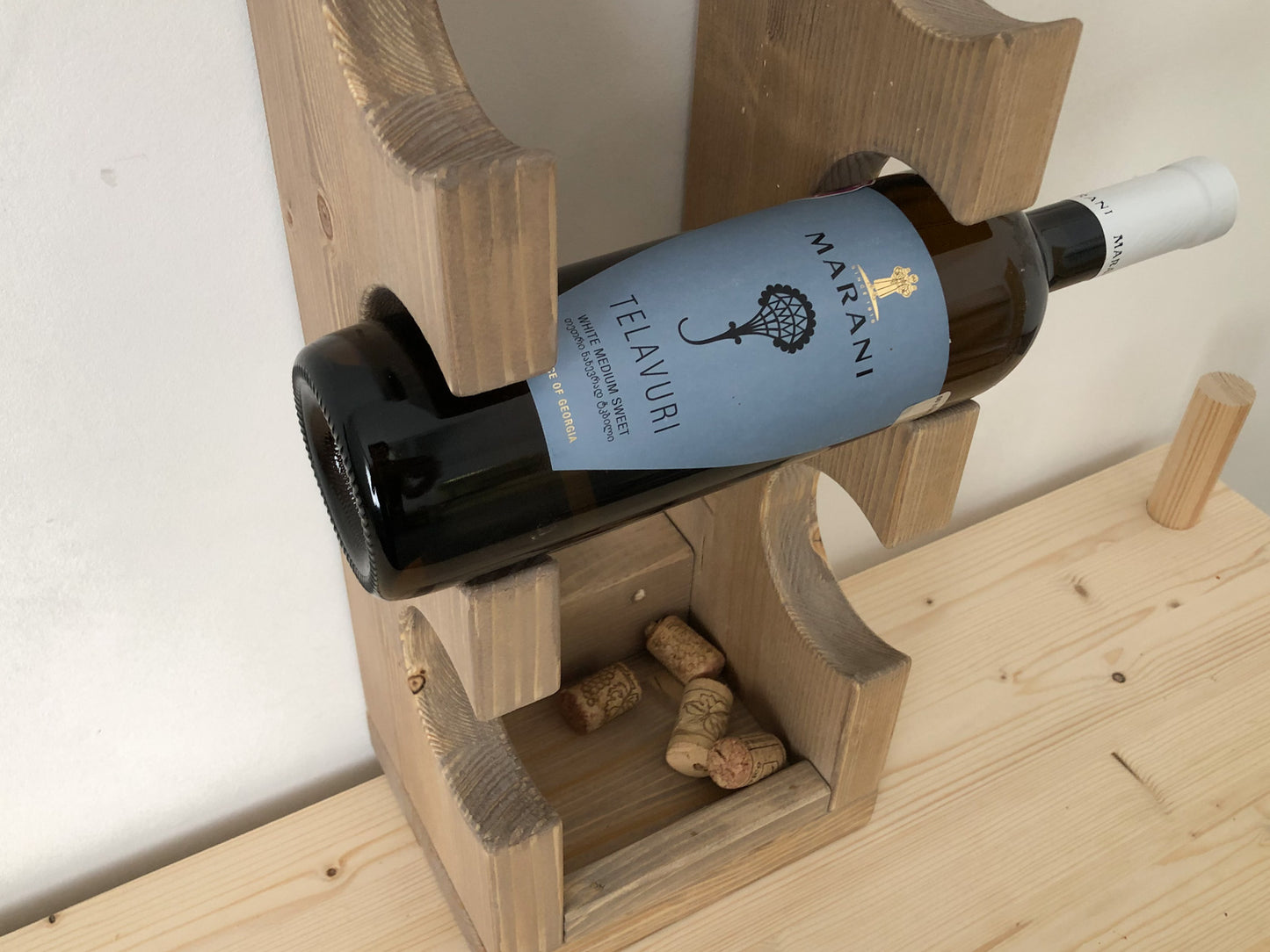 Wine Bottle Holder Storage Rack Gift