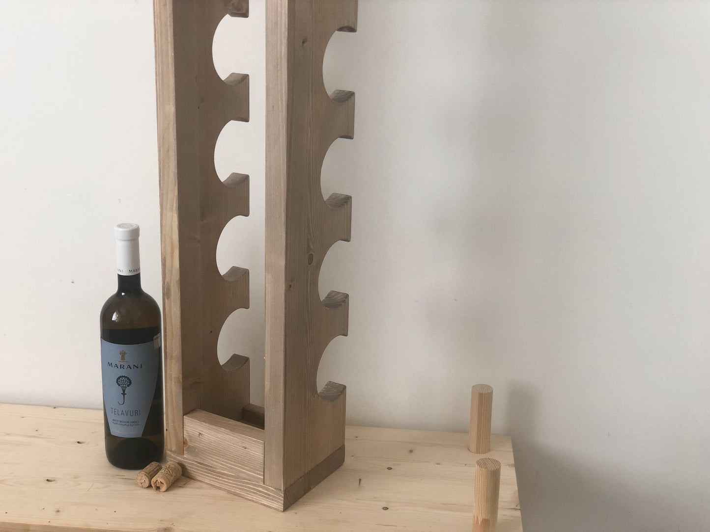 Wine Bottle Holder Storage Rack Gift