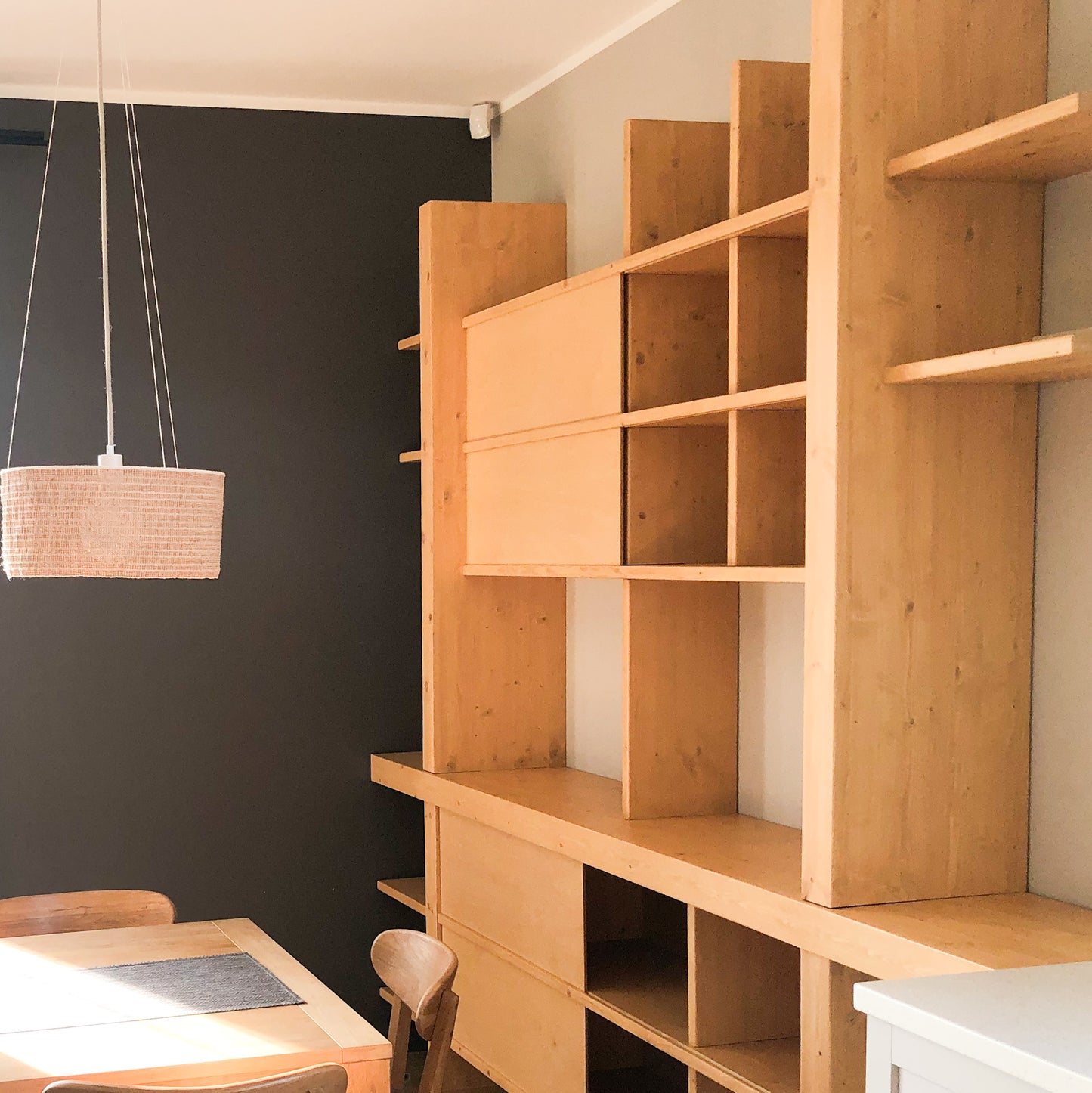 Large bookcase and shelf