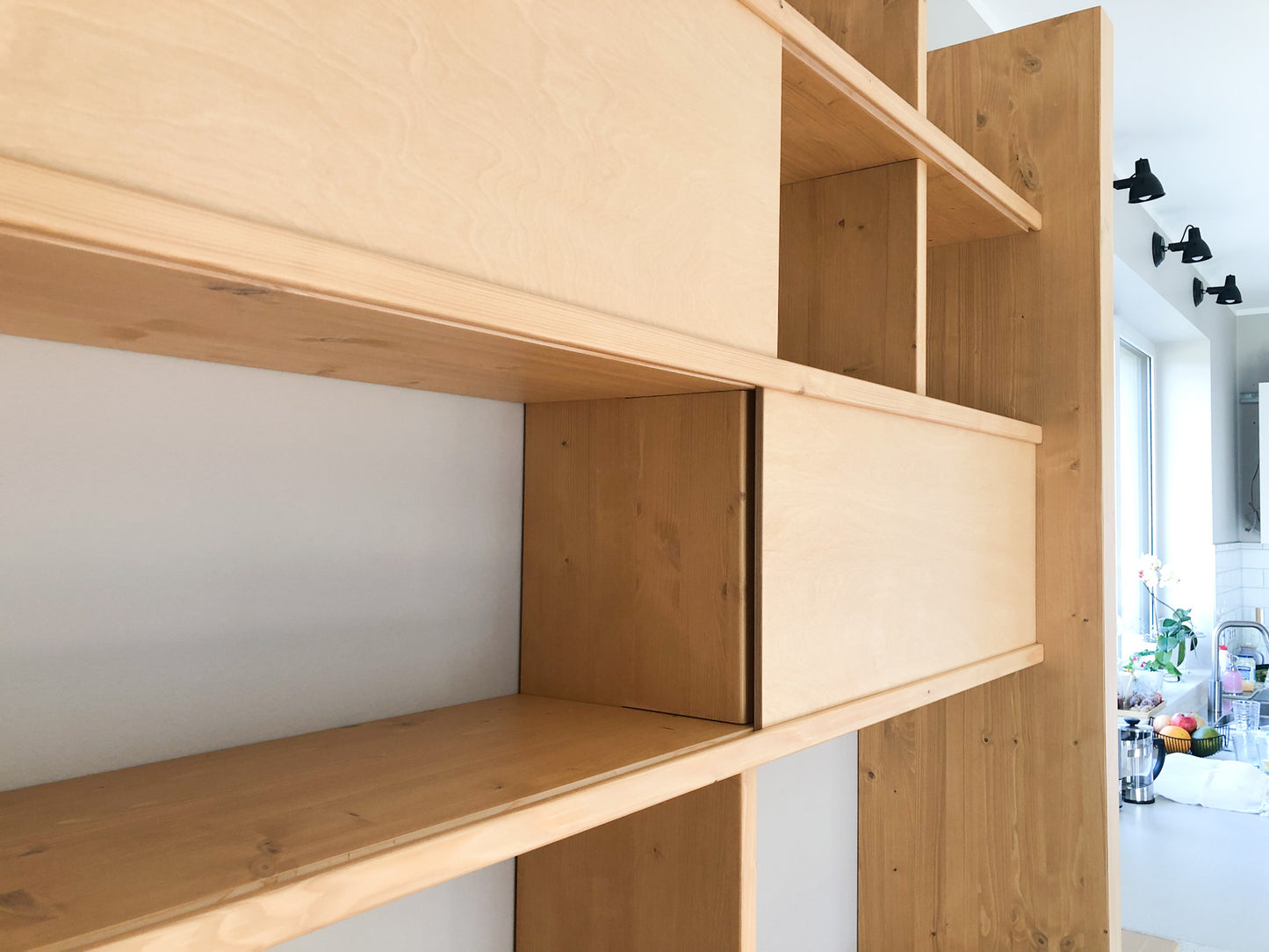 Large bookcase and shelf