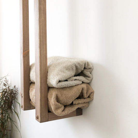 Towel Holder Rack Bathroom Storage Organise Accessory