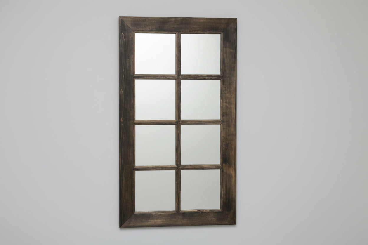 Large Mirror Vintage Style style with wooden frame