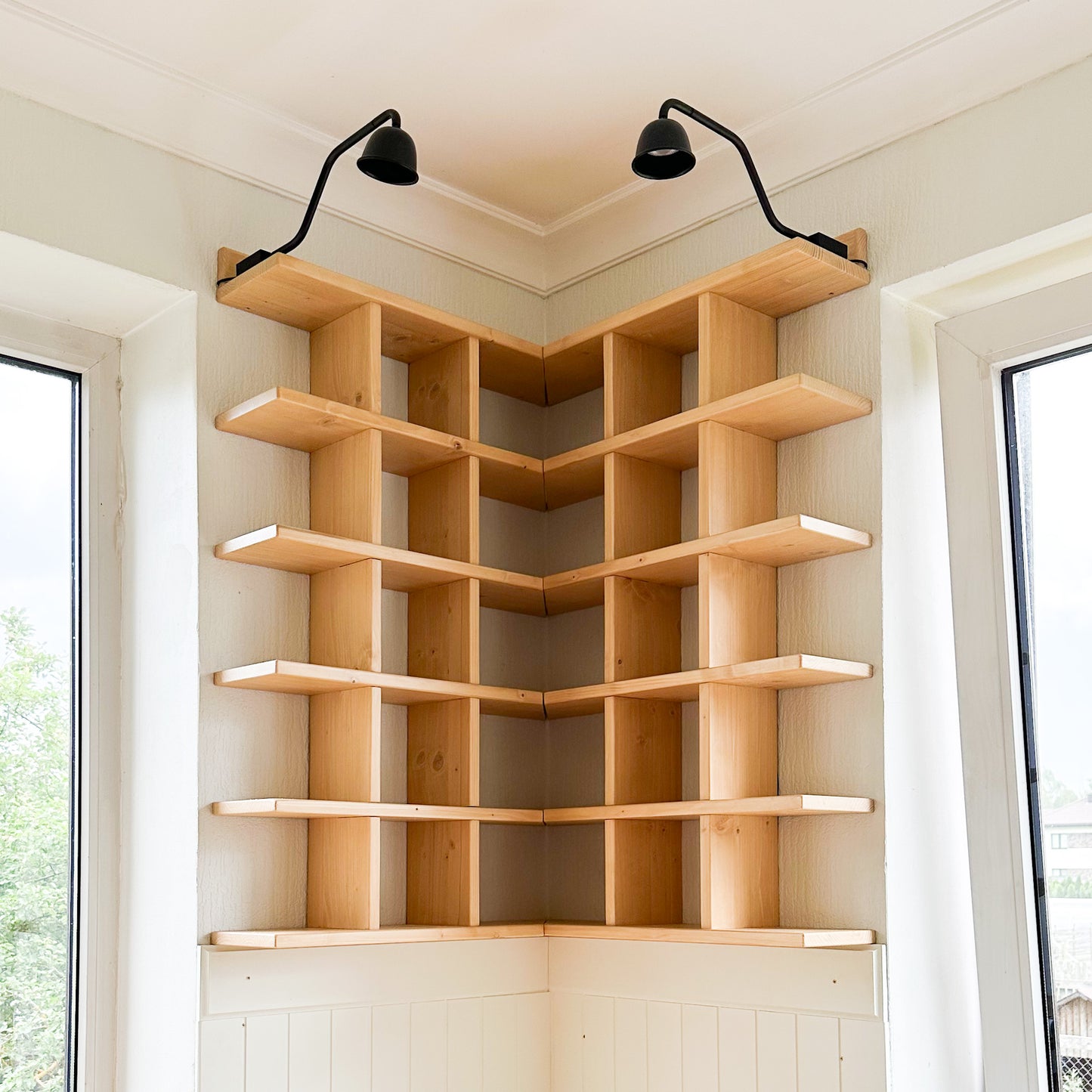 Sienas plaukts kolekcijas izstādīšanai