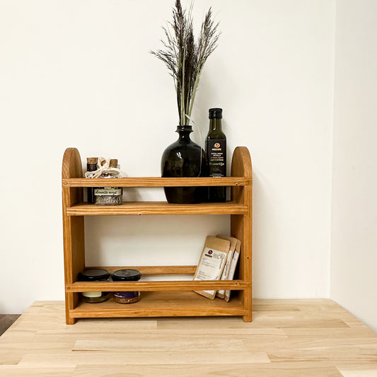 Countertop organizer shelf for kitchen and bathroom Spice rack shelf organizer Kitchen gift